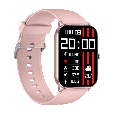 KW105PRO-M Smart Watch o kształcie kwadratowym Bluetooth wywołujący Smart Watch Amoled Display