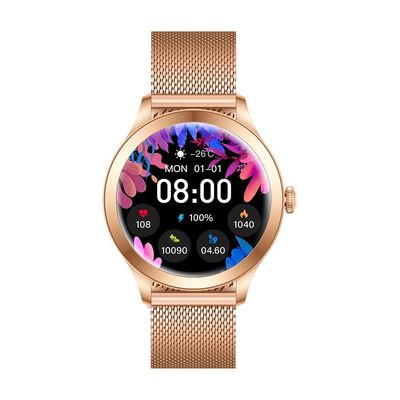 kupować KW10 Max Bluetooth Muzyczny odtwarzacz Smart Watch wodoodporne kobiety 1,19 cali produkcja online