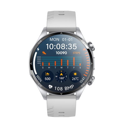kupować KW332 1,6 cali pełnoekranowy wyświetlacz Amoled Smartwatch 5ATM wodoodporny z 6 satelitarnym pozycjonowaniem produkcja online