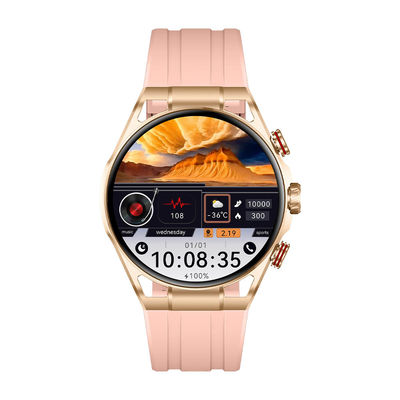 1.43 cali Super AMOLED Smartwatch Okrągły Smart Watch z dzwonieniem