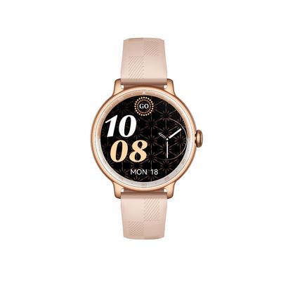 wodoodporny IP68 KW60C GPS Motion Track 1,19 cali okrągły ekran smartwatch mody dla zdrowia kobiet i monitoringu snu