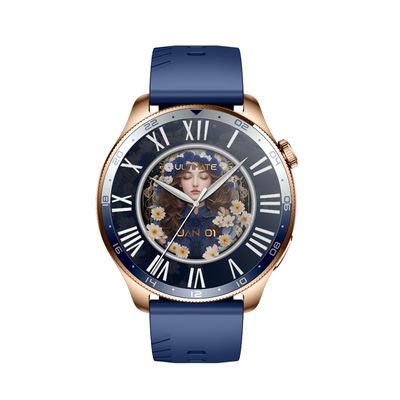KW290B Tytanium Bluetooth Wzywanie 1.43 ′′ AMOLED Display Smartwatch 100 Tryby sportowe Monitoring stresu zdrowotnego dla aktywnego stylu życia