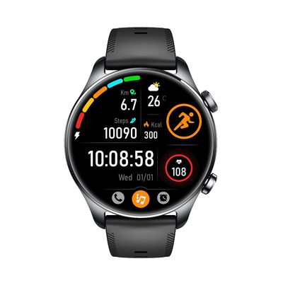Smartwatch GPS KW296 AMOLED, wyświetlacz, wodoszczelność IP68, monitor aktywności fizycznej